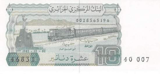 Algerien p.132-2 10 Dinars 1983